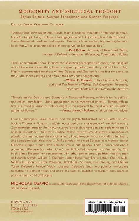 Produktbild: Deleuze's Political Vision