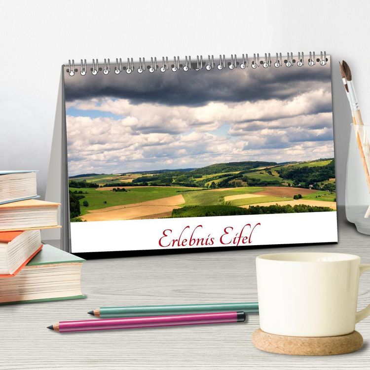 Produktbild: Erlebnis Eifel (Tischkalender 2026 DIN A5 quer), CALVENDO Monatskalender