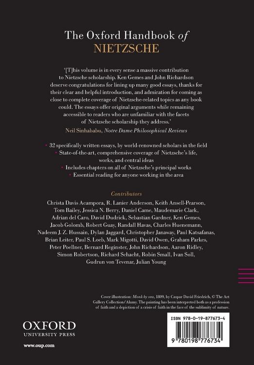 Produktbild: The Oxford Handbook of Nietzsche