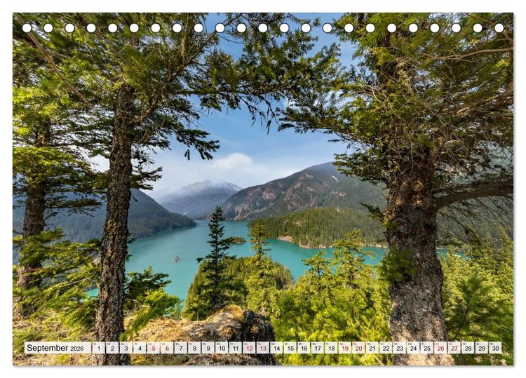 Produktbild: Faszination USA - Eine Reise durch Stadt und Natur (Tischkalender 2026 DIN A5 quer), CALVENDO Monatskalender