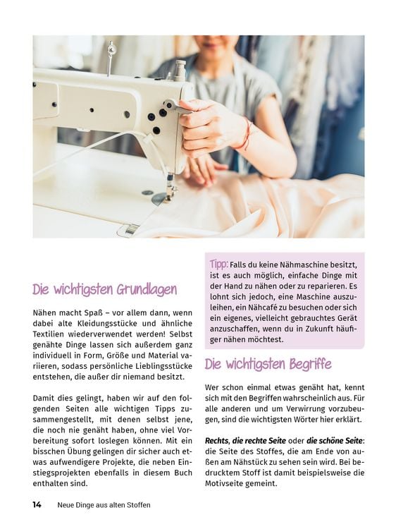 Produktbild: Neue Dinge aus alten Stoffen