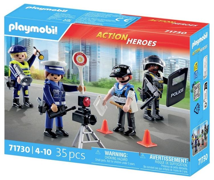 Produktbild: Playmobil® ACT!ON HEROES Figurenset Polizei 71730