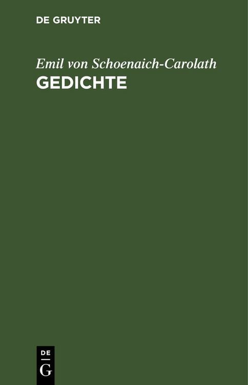 Produktbild: Gedichte