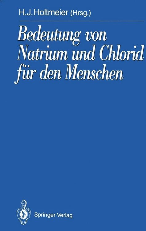 Produktbild: Bedeutung von Natrium und Chlorid f&uuml;r den Menschen