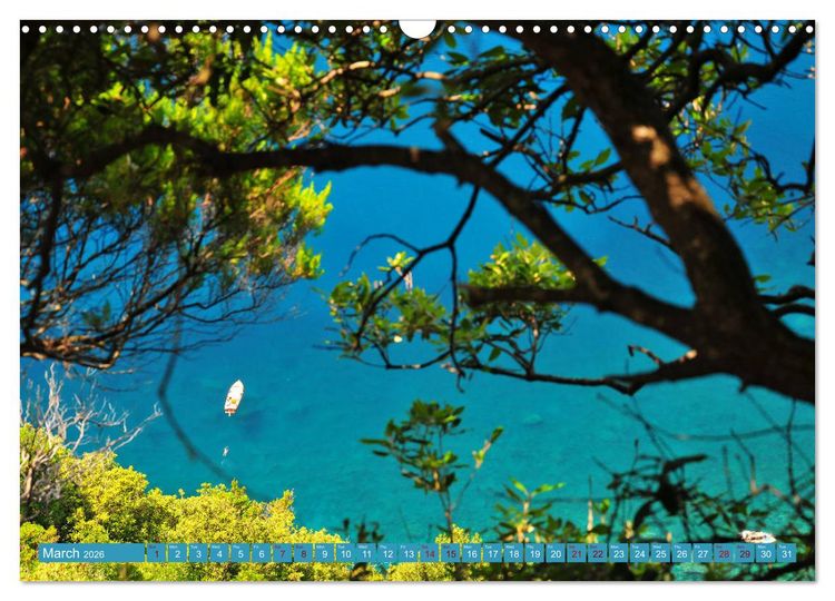 Produktbild: Colourful Postcards from Cinque Terre (Wall Calendar 2026 DIN A3 landscape), CALVENDO 12 Month Wall Calendar