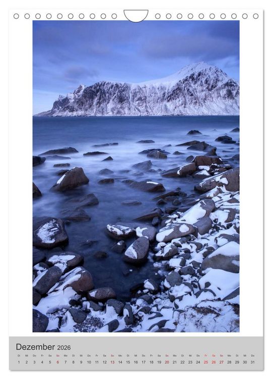 Produktbild: Bezauberndes Norwegen ~ Lofoten & Nordland ~ (Wandkalender 2026 DIN A4 hoch), CALVENDO Monatskalender