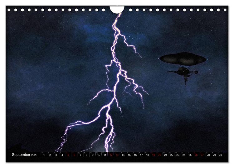Produktbild: Luftschiffe &uuml;ber fremden Landschaften (Wandkalender 2026 DIN A4 quer), CALVENDO Monatskalender