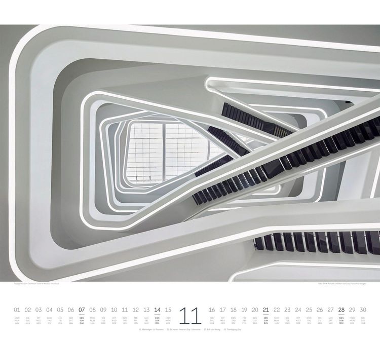 Produktbild: Treppen Kalender 2027
