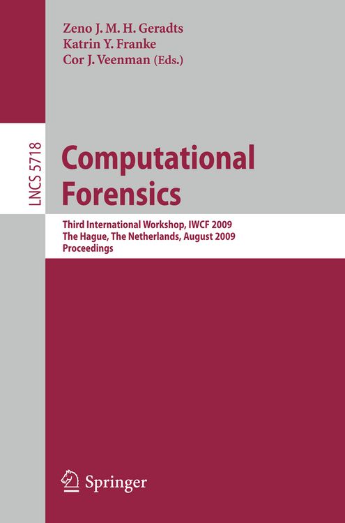 Produktbild: Computational Forensics
