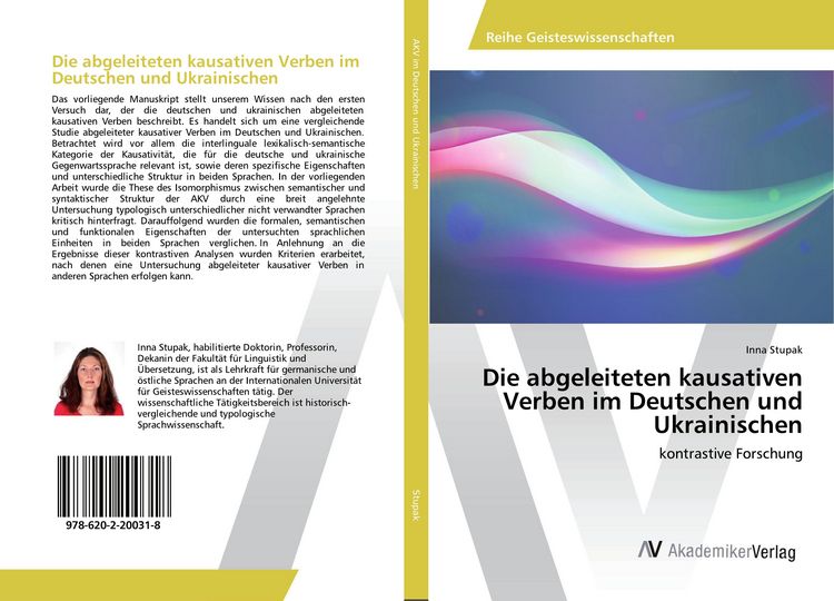 Produktbild: Die abgeleiteten kausativen Verben im Deutschen und Ukrainischen