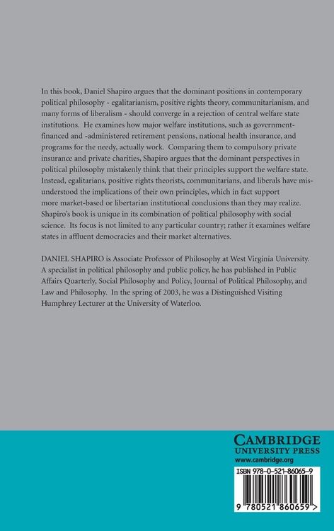 Produktbild: Is the Welfare State Justified?