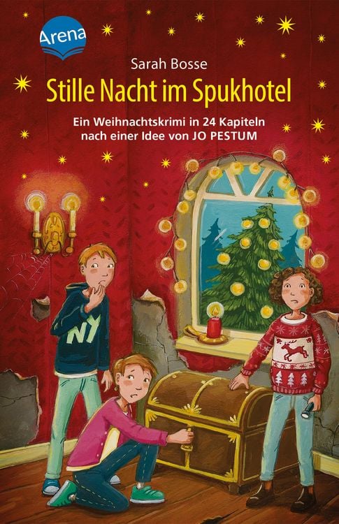 Produktbild: Stille Nacht im Spukhotel. Ein Weihnachtskrimi in 24 Kapiteln nach einer Idee von Jo Pestum