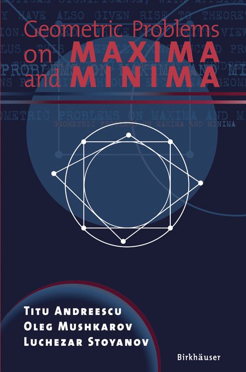 Produktbild: Geometric Problems on Maxima and Minima