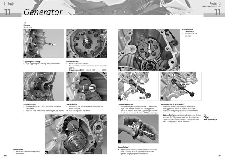 Produktbild: BMW S 1000 RR, R, XR Reparaturanleitung