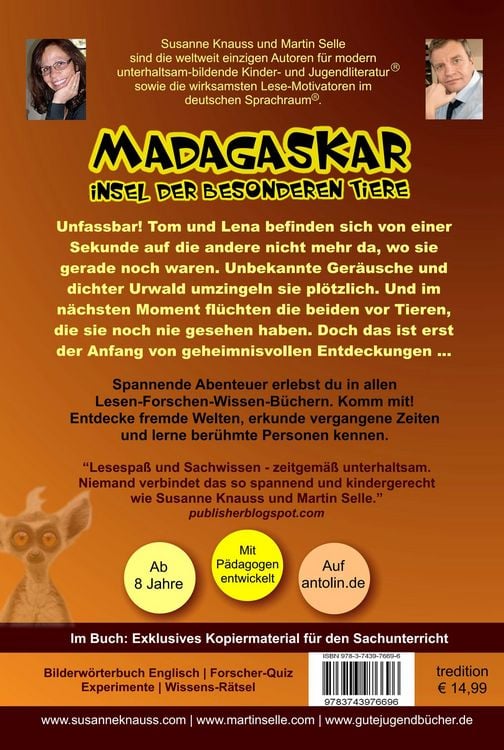 Produktbild: MADAGASKAR - Insel der besonderen Tiere