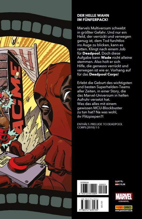 Produktbild: Deadpool Corps: Gemeinsam vereint