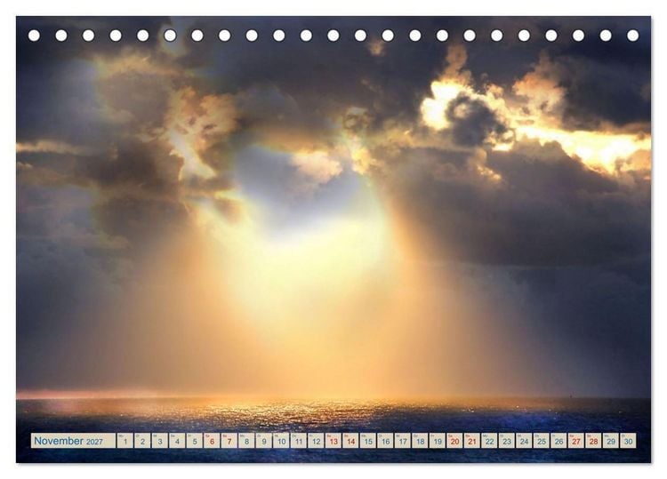 Produktbild: Insel-Licht. Sylt im Wechsel des Lichts (Tischkalender 2027 DIN A5 quer), CALVENDO Monatskalender