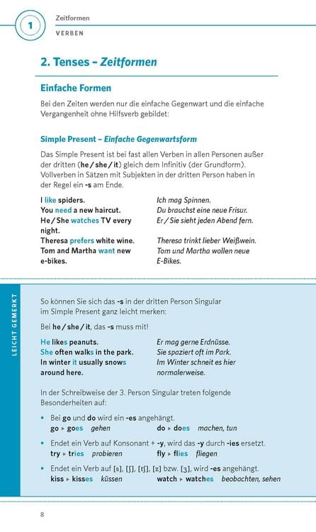 Produktbild: PONS Grammatik kurz & b&uuml;ndig Englisch