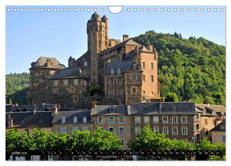 Produktbild: Collection Terre AVEYRON (Calendrier mural 2026 DIN A4 vertical), CALVENDO calendrier mensuel
