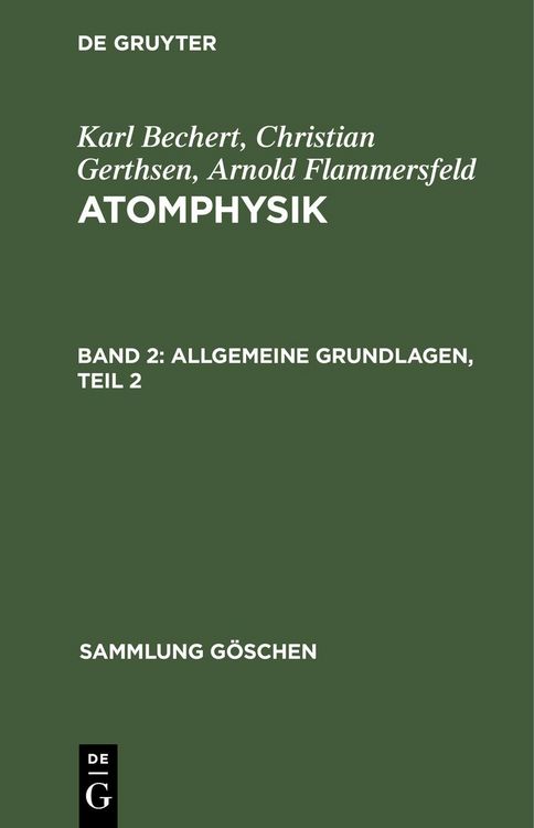 Produktbild: Allgemeine Grundlagen, Teil 2