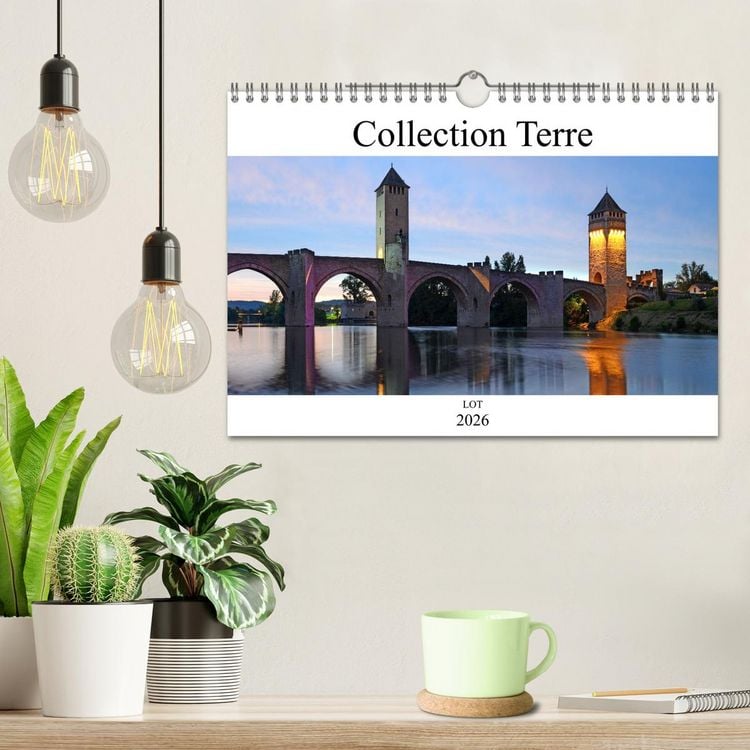 Produktbild: Collection Terre LOT (Calendrier mural 2026 DIN A4 vertical), CALVENDO calendrier mensuel