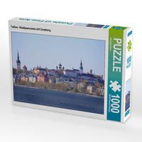 Produktbild: CALVENDO Puzzle Tallinn: Stadtpanorama mit Domberg | 1000 Teile Lege-Gr&ouml;&szlig;e 64x48cm Foto-Puzzle f&uuml;r gl&uuml;ckliche Stunden