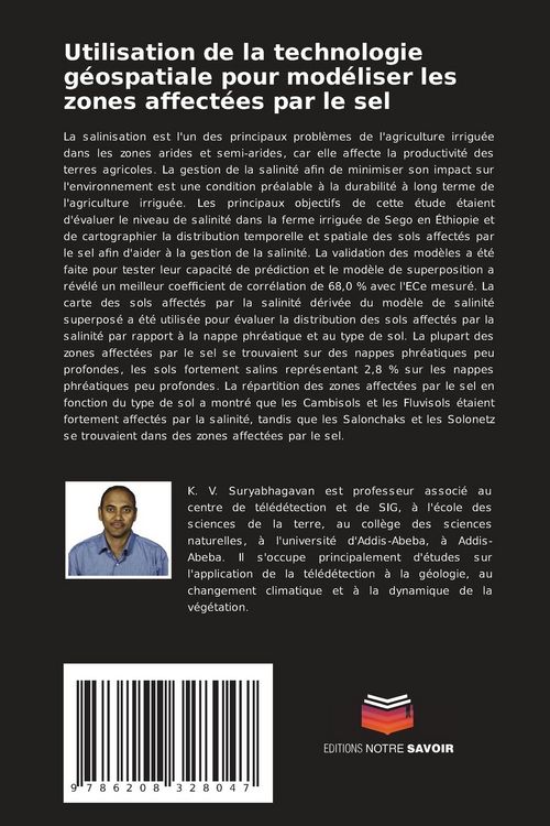 Produktbild: Utilisation de la technologie g&eacute;ospatiale pour mod&eacute;liser les zones affect&eacute;es par le sel