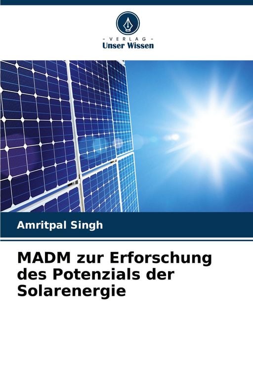 Produktbild: MADM zur Erforschung des Potenzials der Solarenergie