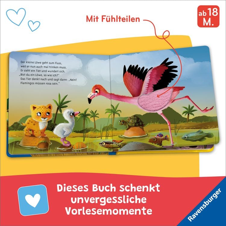 Produktbild: Mein erstes Vorlese-F&uuml;hlbuch - Bist du ein L&ouml;we?