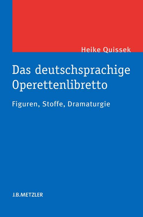Produktbild: Das deutschsprachige Operettenlibretto