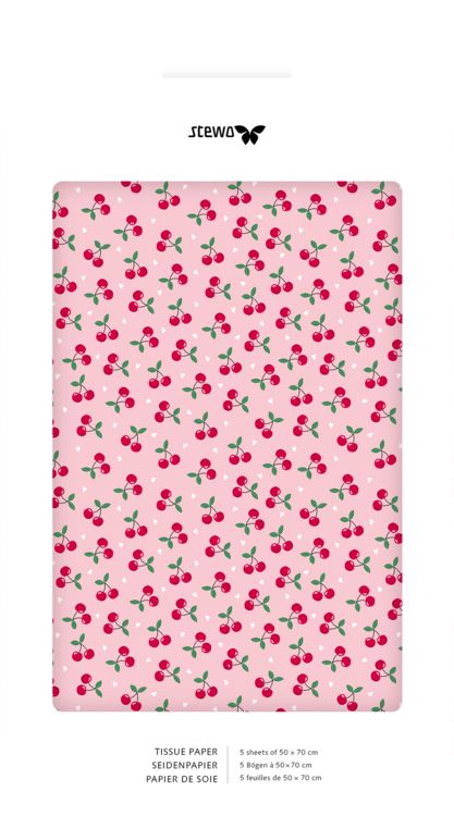 Produktbild: Seidenpapier 50x70cm Chera rosa