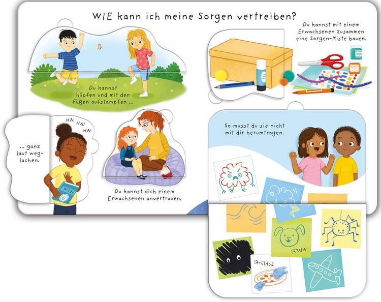 Produktbild: Aufklappen und Gefühle verstehen: Was bedrückt dich?