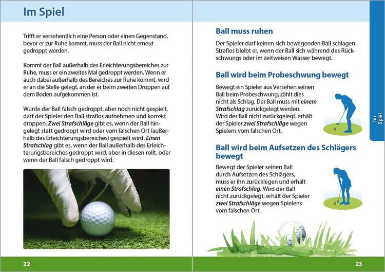 Produktbild: Golfregeln verst&auml;ndlich erkl&auml;rt