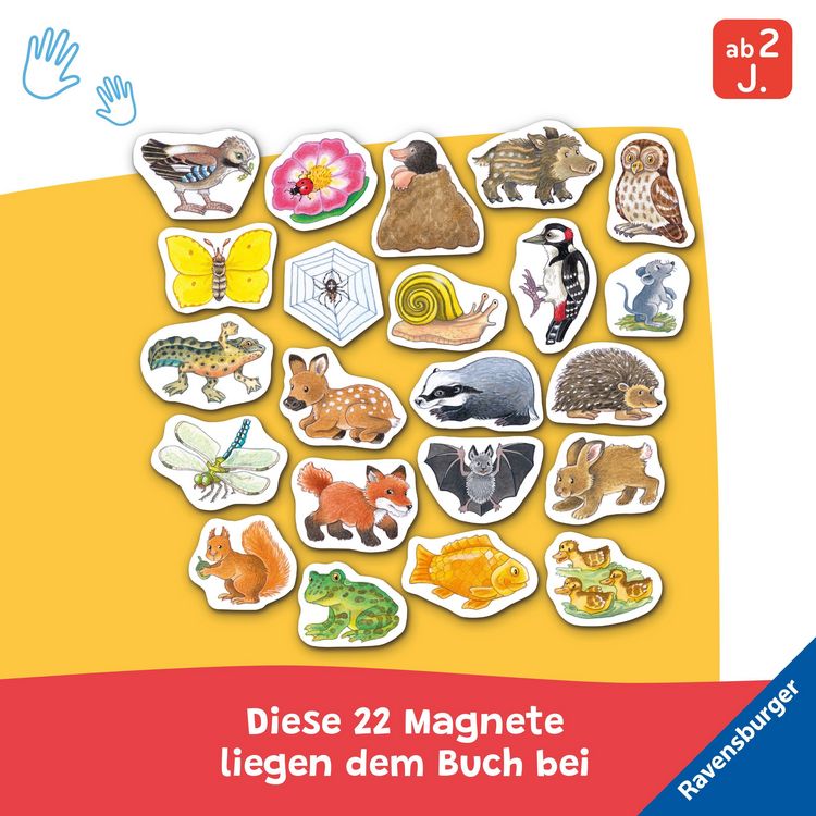 Produktbild: Mein gro&szlig;es Magnetbuch - Wer wohnt wo?