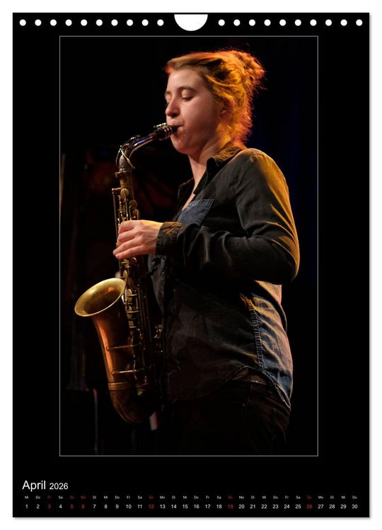 Produktbild: Jazzladys in der alten Schmiede (Wandkalender 2026 DIN A4 hoch), CALVENDO Monatskalender