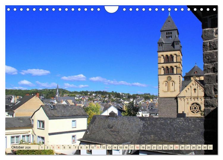 Produktbild: Die Eifel und ihre Regionen - Die Osteifel (Wandkalender 2026 DIN A4 quer), CALVENDO Monatskalender