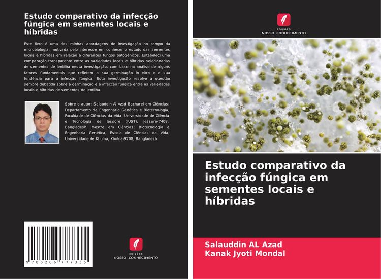Produktbild: Estudo comparativo da infec&ccedil;&atilde;o f&uacute;ngica em sementes locais e h&iacute;bridas