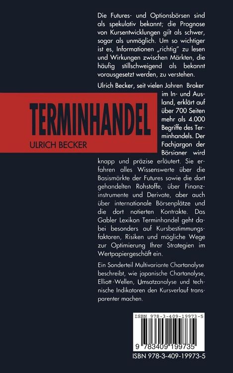 Produktbild: Lexikon Terminhandel