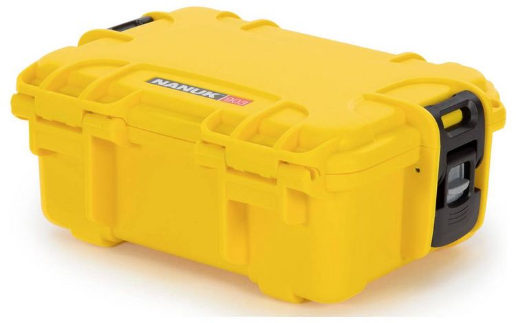 Produktbild: NANUK Transportkoffer Mod. 903 (B x H x T) 188 x 79 x 124mm Gelb 903S-000YL-0A0