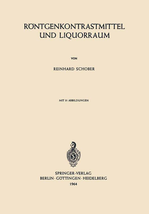 Produktbild: R&ouml;ntgenkontrastmittel und Liquorraum