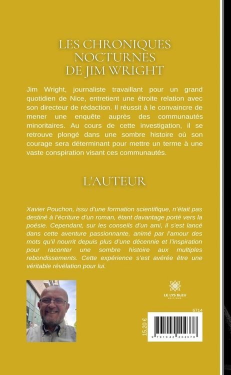 Produktbild: Xavier Pouchon: Chroniques nocturnes de Jim Wright