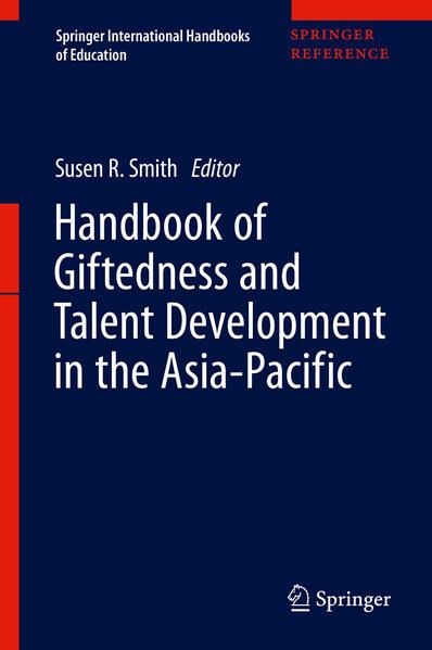 Produktbild: Handbook of Giftedness and Talent Development in the Asia-Pacific