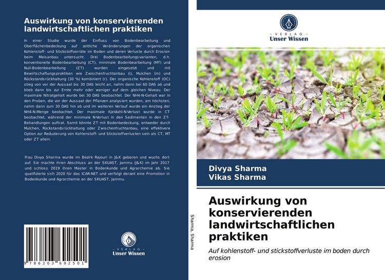 Produktbild: Auswirkung von konservierenden landwirtschaftlichen praktiken
