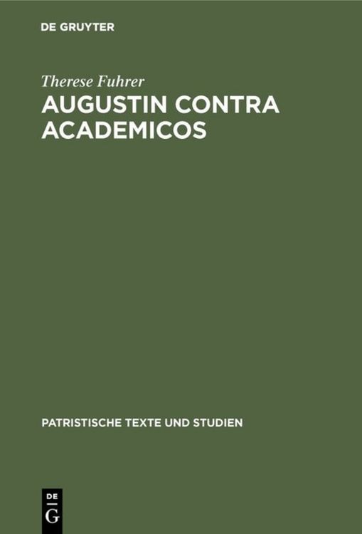 Produktbild: Augustin contra Academicos