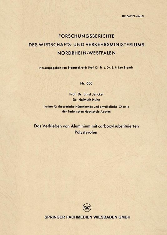 Produktbild: Das Verkleben von Aluminium mit carboxylsubstituierten Polystyrolen
