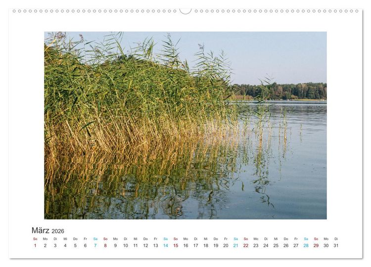 Produktbild: Arendsee in der Altmark (hochwertiger Premium Wandkalender 2026 DIN A2 quer), Kunstdruck in Hochglanz