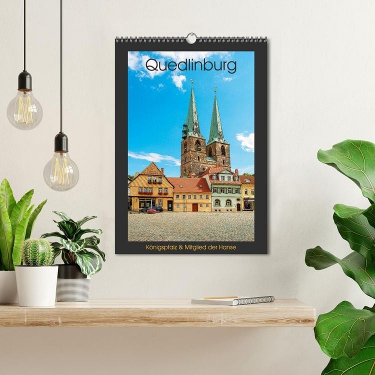 Produktbild: Quedlinburg - K&ouml;nigspfalz & Mitglied der Hanse (Wandkalender 2026 DIN A3 hoch), CALVENDO Monatskalender