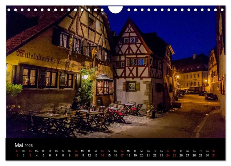 Produktbild: Malerisches Frankenland (Wandkalender 2026 DIN A4 quer), CALVENDO Monatskalender
