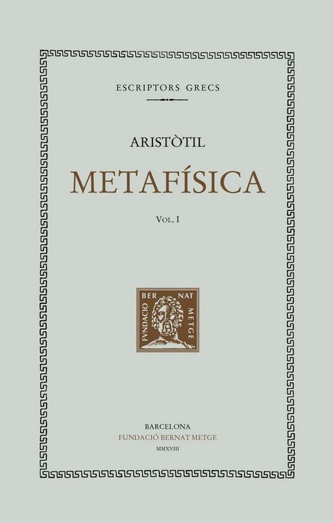 Produktbild: Metafisica : llibres I-VII