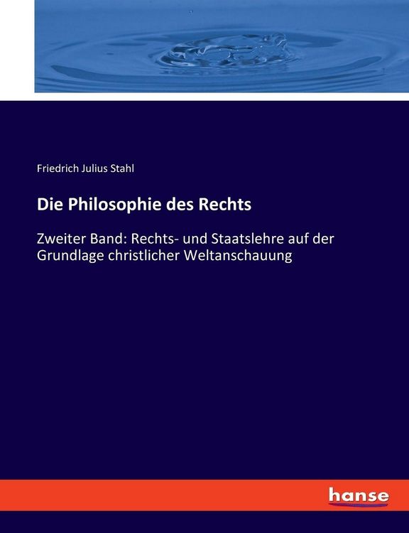 Produktbild: Die Philosophie des Rechts